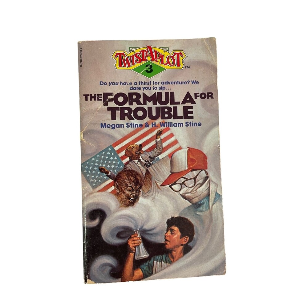 Twistaplot 3 Formula for Trouble Megan Stine William Book Fiction Adventure